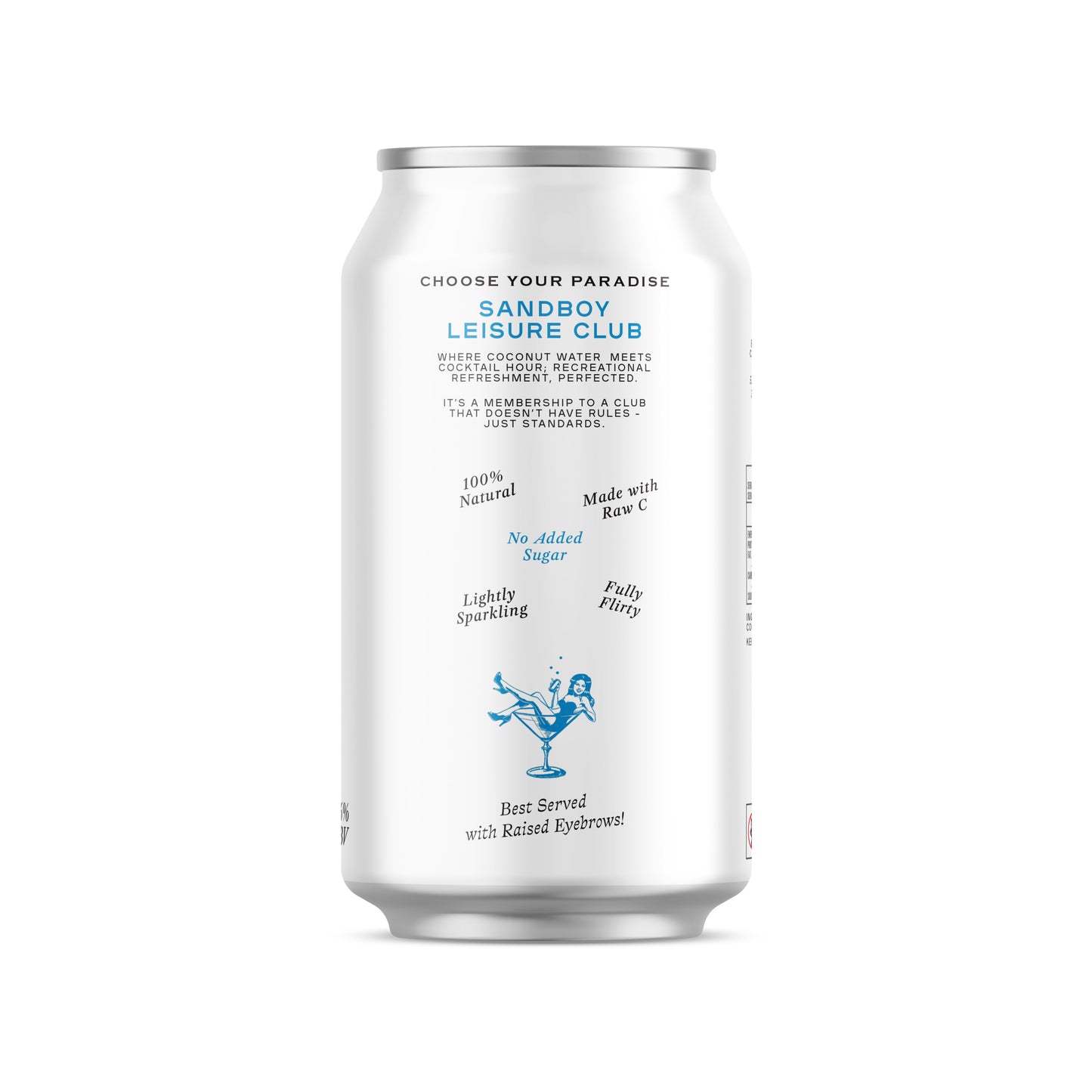 Sparkling Coconut Water & Vodka