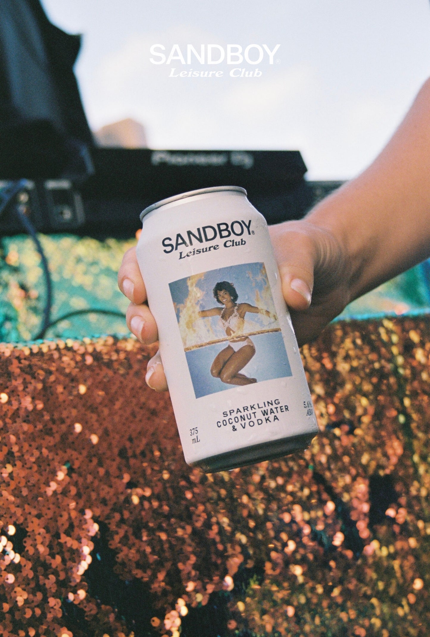Sparkling Coconut Water & Vodka